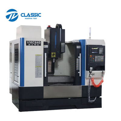 Pequeño centro de mecanización vertical del CNC del eje de alta precisión VMC640 3 con el regulador de Siemens