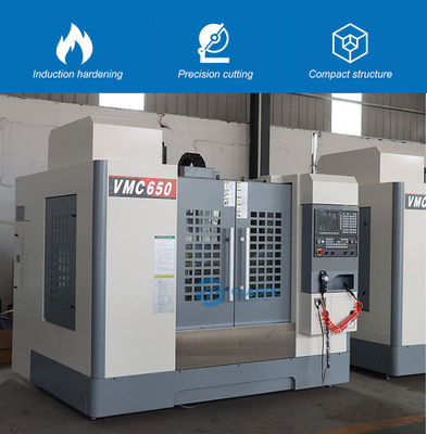 Fabricante vertical de alta velocidad de la fresadora del CNC del eje del metal 5 del centro de mecanización mini VMC650